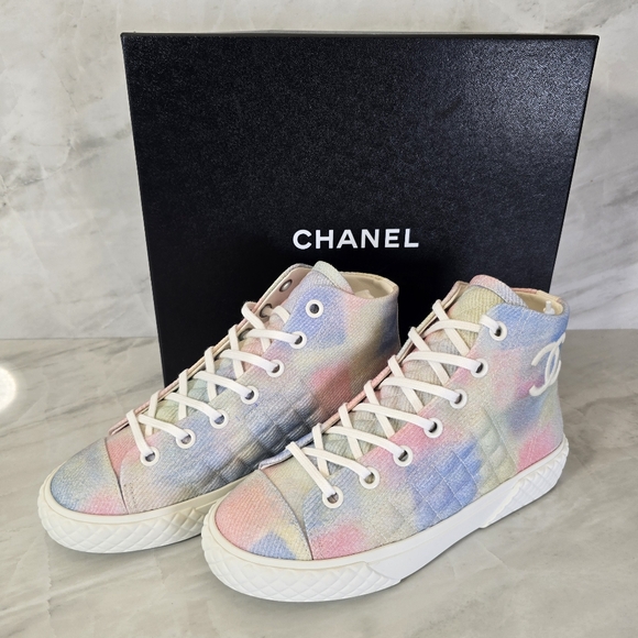 Chanel Colorful Sneakers - Picture 1 of 10